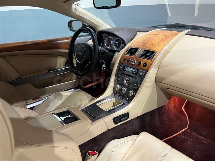 Dashboard with walnut inlays